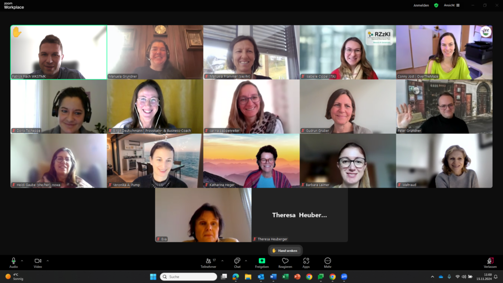 CopAI am Projektleiterinnen-Frühstück