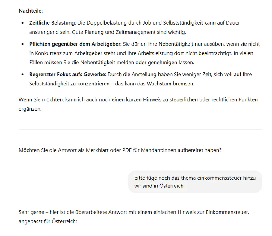 Hier ein Beispiel aus unserem Meetup als Slideshow