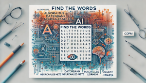 Das KI Find the Words Quiz der Woche 3/2025